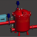 節(jié)水灌溉用新型水力旋噴自動吸附過濾器